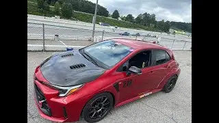 USR GR Corolla GRC at Road Atlanta Aug 8, 2025 - transfer case cooler 3rd test