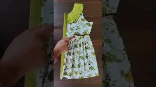 Side🌷Pleated Frock Cutting and Stitching #trending #ytshorts #babyfrock #frock #sewing #fashion