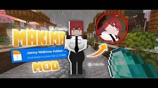 MCPE 1.21 Makima Mod Gameplay | New Update (Free Download)