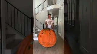 Let's make giant pumpkins out of pool noodles!! 🎃