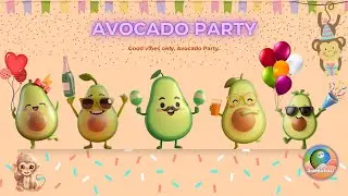 Avocado Party 🥑 | Energy Break Music for Good Vibes, Happy Dance & Feel-Good Breaks