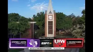 NCAAF 2025 W06 Stephen F. Austin vs Incarnate Word