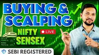LIVE TRADING Nifty BankNifty and SENSEX | Option Buying  | 26 August #livetrading