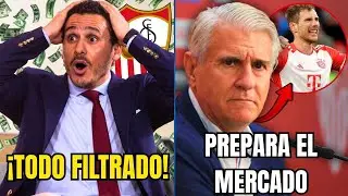REVELEDAS las OFERTAS de LAPPÍ y los AMERICANOS para COMPRAR el SEVILLA FC + CORDÓN prepara CAMBIOS