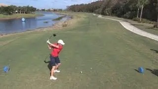 GOLF SWING 2012 - CATRIONA MATTHEW DRIVER - ELEVATED DTL & SLOW MOTION - HQ 1080p HD