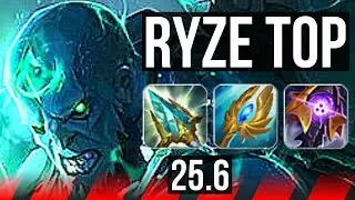 RYZE vs DARIUS (TOP) | 6/1/10 | KR Master | 25.6