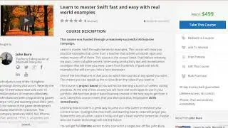 Learn to master Swift fast and easy with real world examples - learn Swift