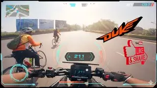 🔥 Duke 390 Gen3 2025 😱 TOP END TEST 170+ 🫨 #ktm #motovlog #duke 