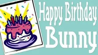 Happy Birthday @BunnyCates (a little something special)
