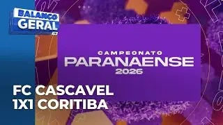 Campeonato Paranaense 2026: FC Cascavel empata com Coritiba; paranaense chega &agrave; reta final