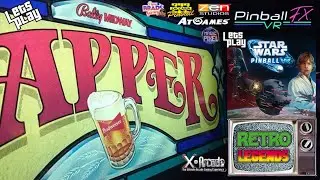 Star Wars vs. Tapper vs. Kong Pinball High Score Battle