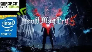 DEVIL MAY CRY 5 BENCHMARK TEST ON HIGH SETTINGS || GTX 1050 TI