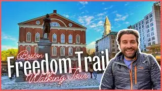 Freedom Trail Walking Tour | Boston, MA | Quincy Market, Granary Burying Ground, USS Constitution