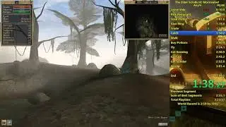 Morrowind Any% Speedrun in 3:06.59