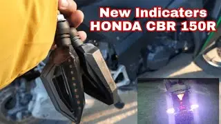 New Indicaters For Honda CBR 150R || Honda CBR150R Modification || CT 100 Headlight Modified || 2021