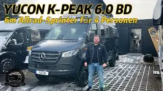Frankia Yucon K-peak 6.0 BD - 6m 4x4 Sprinter f&uuml;r 4 Personen zum Sonderpreis