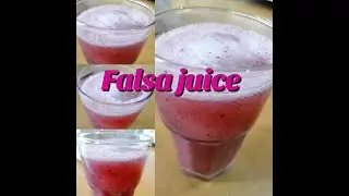 Refreshing falsa juice 😋😋 how to make falsa  juice