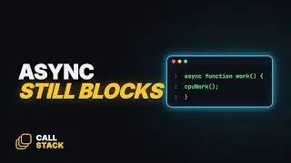 Why async/await Still Blocks Node.js