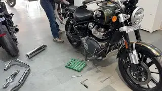 SSP Full System Exhaust💥Install😍Super Meteor 650 | EP.01