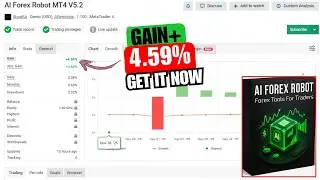 AI Forex Robot V6.1 EA MT4 Review | Advanced AI Gold Trading Robot for XAUUSD M5