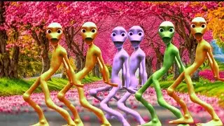 Crazy Green Aliens Go Wild 😱👽 | Dame Tu Cosita Dance with NEW Amazing Filters | Funny Viral Video
