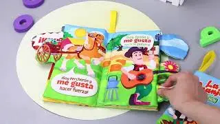 Cute and Educational: La Granja De Zenon Character Soft Books for Babies | Explore, Touch, and Learn