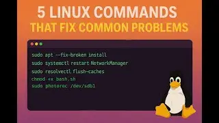 5 Linux Commands That Fix Common Problems