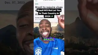 Brazil Will Not Let You In Their Country In 2024 🇧🇷 #travel #brazil #breakingnews #visa