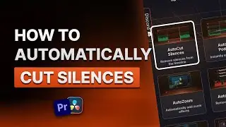 How to automatically remove silences in Premiere & DaVinci (AutoCut 2025)