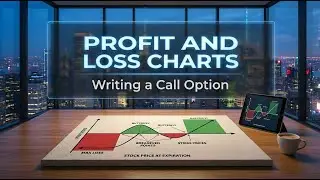 Profit and loss chart: Writing a call option