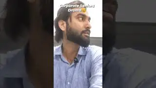 Manager vs employee on late arrival - Corporate vlog #ytshorts #yt #ytreels #corporatelife