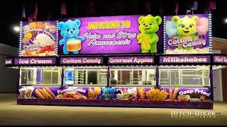 Hitch-Hiker Concession Trailer | Helm & Sons Vision Series - Popcorn