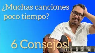 6 Consejos para aprender mucho repertorio en poco tiempo!!!
