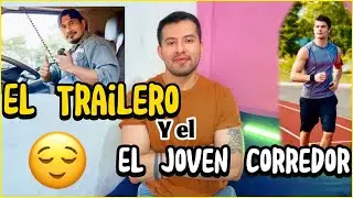 Joven corre de noche y termina con un Trailero en su Cabina! Historia de un seguidor