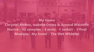 My home - Country line dance - Workshop chez The happy Heels à Varennes-Changy (22 novembre 2025)