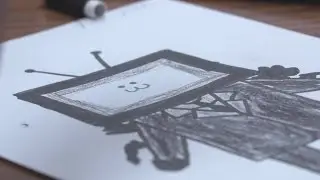 High school sewing class brings monsters drawn by elementary students to life