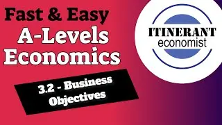 A Level - 3.2 - Business Objectives