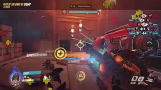 Symmetra's turret travels before her