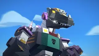 Transformers Cyberverse all Trypticon scenes 