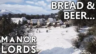 MANOR LORDS Demo Gameplay || Medieval Survival City Builder || #3