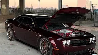 FOR SALE CALL 9168567931 or Victorylapclassics.net 2019 RedEye HellCat Custom Challenger. 