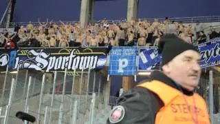 Korona Kielce - Wisła Płock (18-02-2017) kibice Wisły