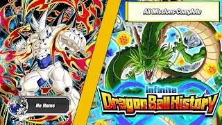 Infinite Dragon Ball History: Vs. Shadow Dragons (All Missions) (No Items) | DBZ Dokkan Battle