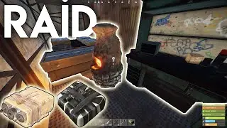 PATLAYICI &Ccedil;ANTA ile EFSANE RAİD ! Rust T&uuml;rk&ccedil;e