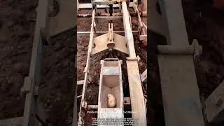Potato Planting Machine Work Tool Manual Row System #worktool