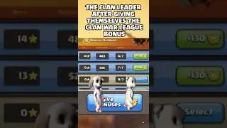 When you give yourself the bonus despite not doing a hit #shorts #clashofclans #coc #clanwarleague
