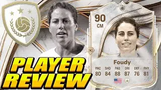 90 Foudy Player Review! Icon Foudy Review! Icon 90 Julie Foudy Review - EA FC 26 Ultimate Team