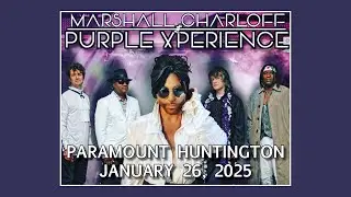 Purple Xperience Performing at The Paramount in Huntington on January 26, 2025