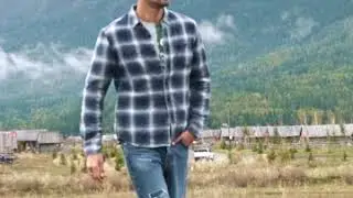 CASUAL LONG SLEEVE PLAID SHIRT