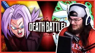 Dragon Ball Fan Reacts to Trunks VS Silver (Dragon Ball Heroes VS Archie Sonic) | DEATH BATTLE!
